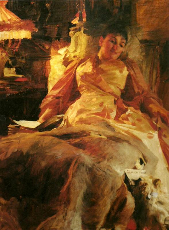 Anders Zorn etude eclairage